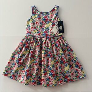 Polo Ralph Lauren 4T Toddler Girl Floral Dress Spring Summer Easter Preppy NWT